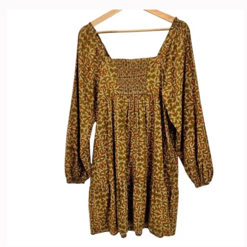 Major sale $11 was $25 New Universal Thread long puff sleeves pioneer dress - Picture 12 of 12